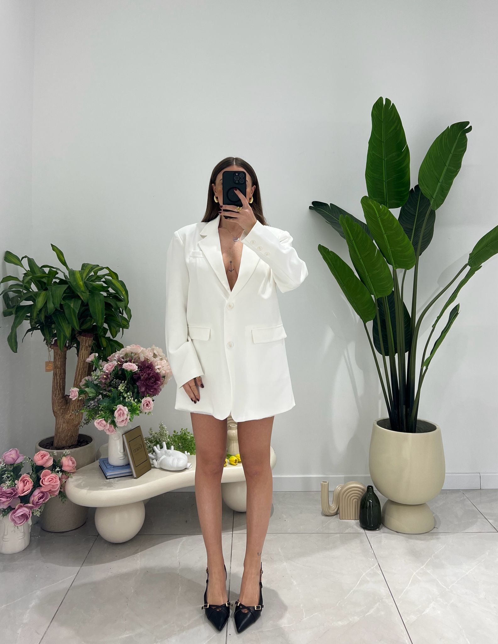 Giacca Middley 11276 - BIANCO - Frida Shop