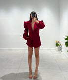 Giacca Sarita 7293 (bordeaux) - Frida Shop