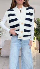 Gilet by Lumina 0049 (blu) - Frida Shop