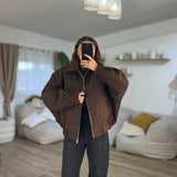 Giubbino by Lumina 9003 (marrone) - Frida Shop