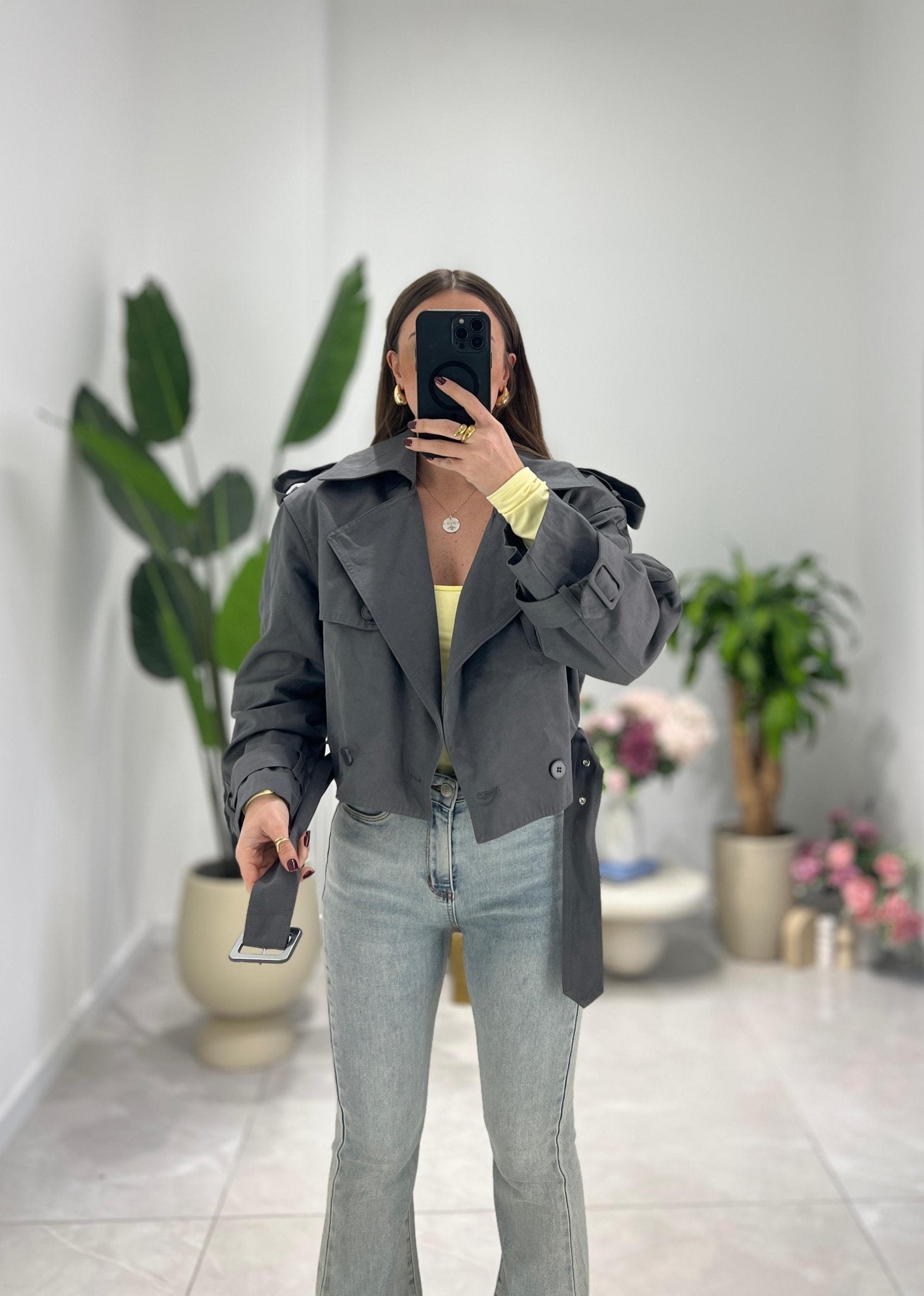 Giubbino Elis 9603(grigio) - Frida Shop