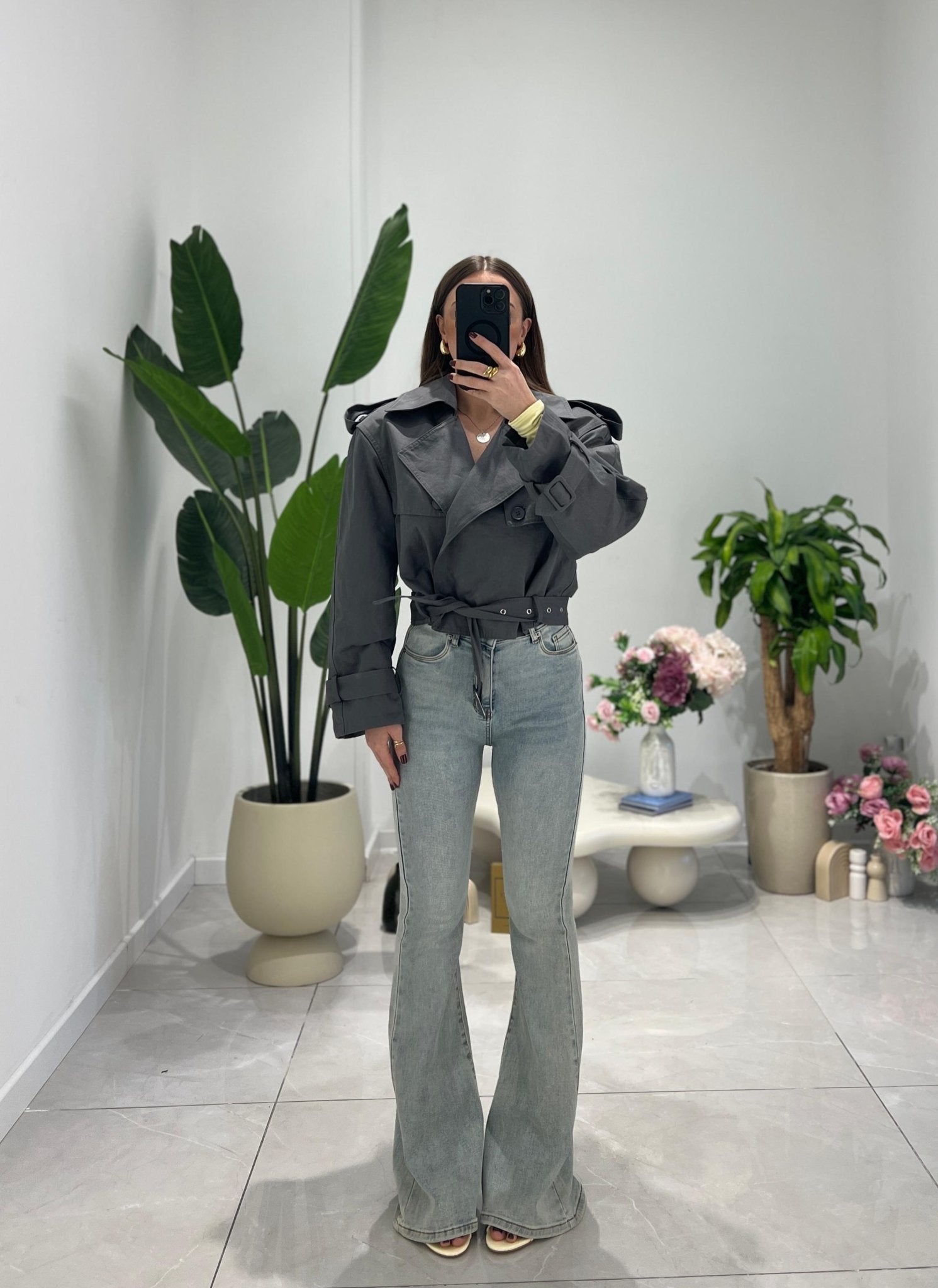 Giubbino Elis 9603(grigio) - Frida Shop