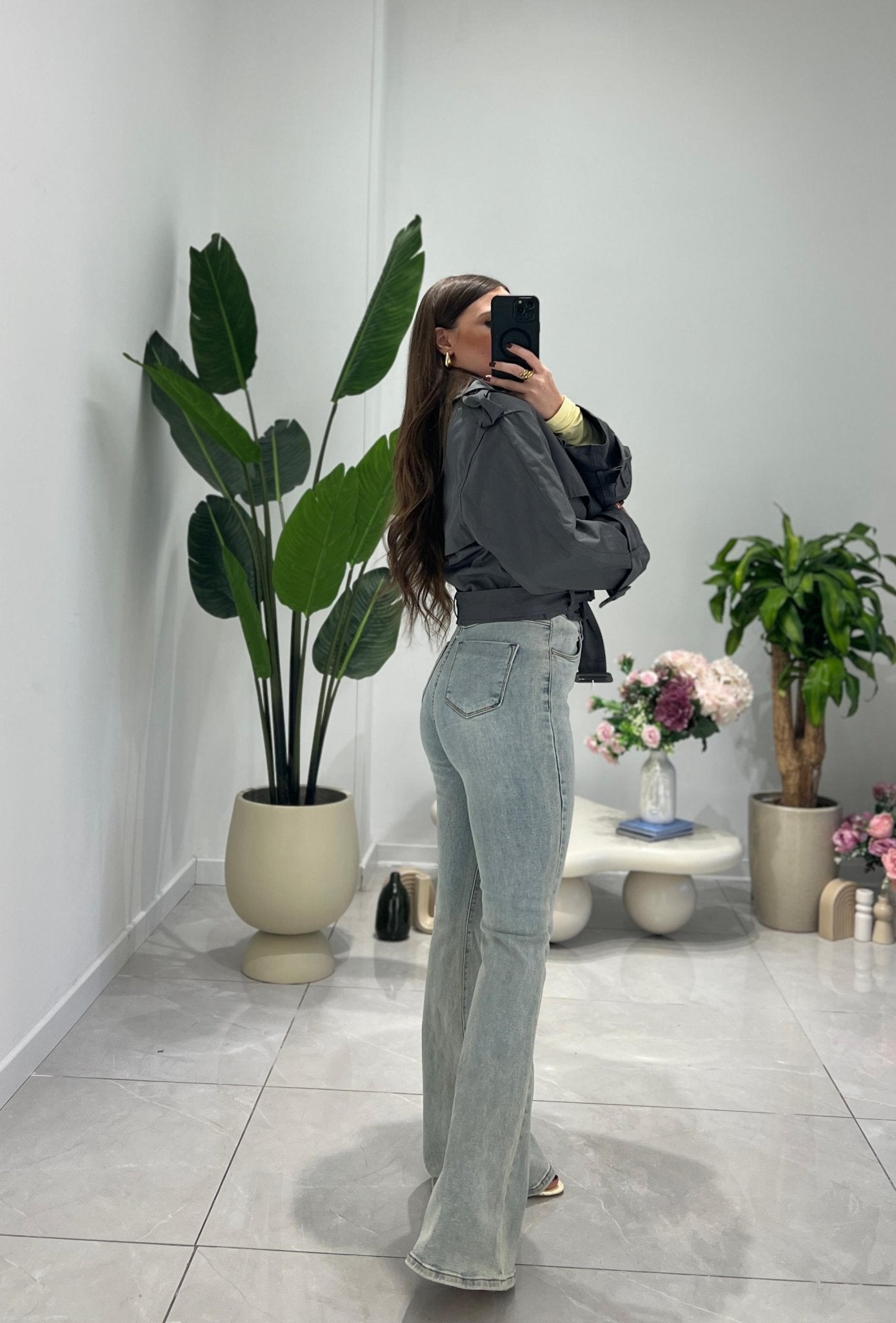 Giubbino Elis 9603(grigio) - Frida Shop