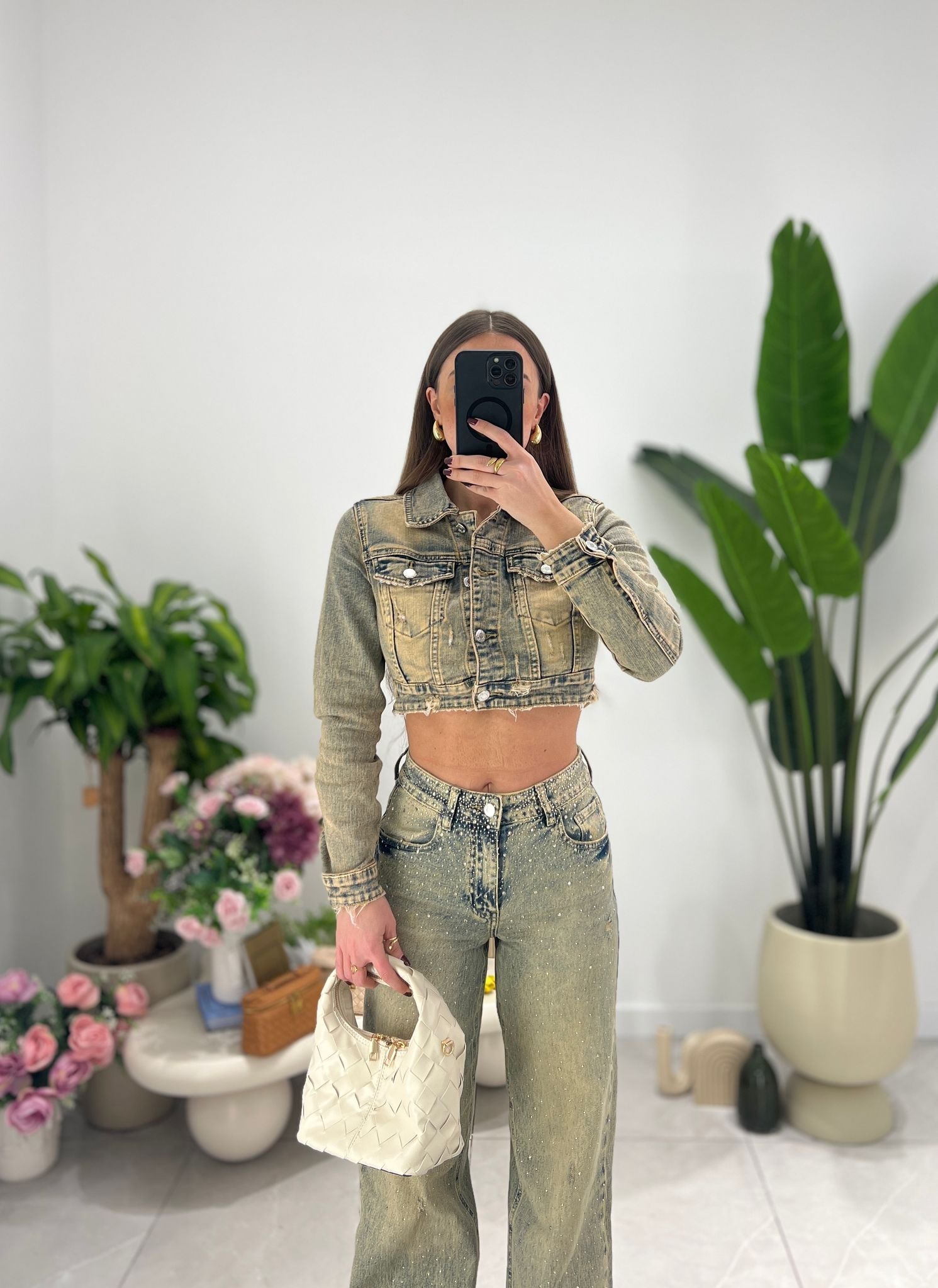 Giubbino Lucya 3587 - DENIM - Frida Shop