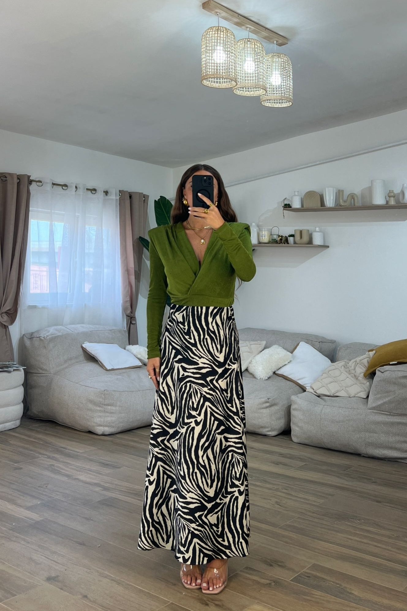 Gonna Animalier 3390 - 1 - Frida Shop