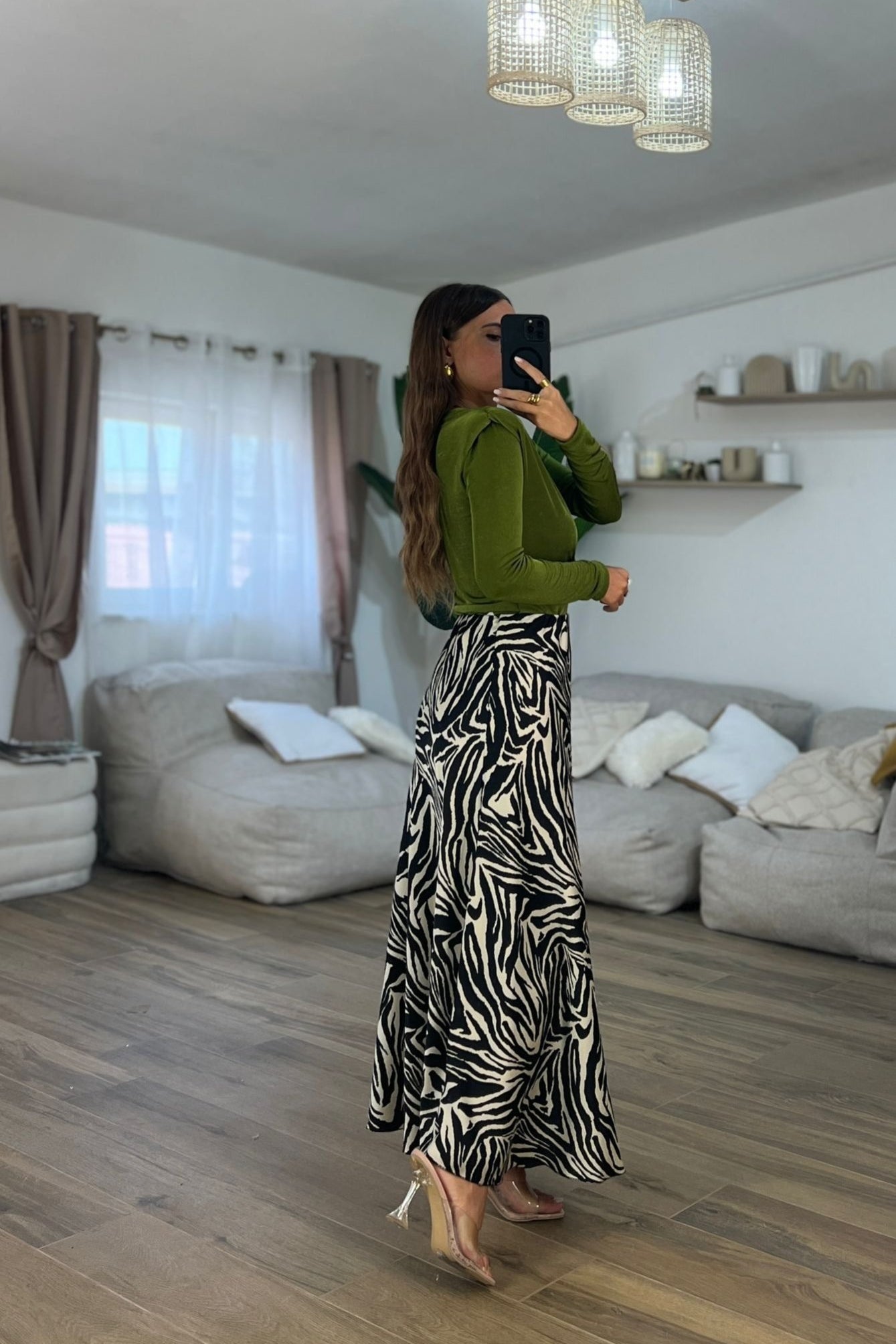 Gonna Animalier 3390 - 1 - Frida Shop