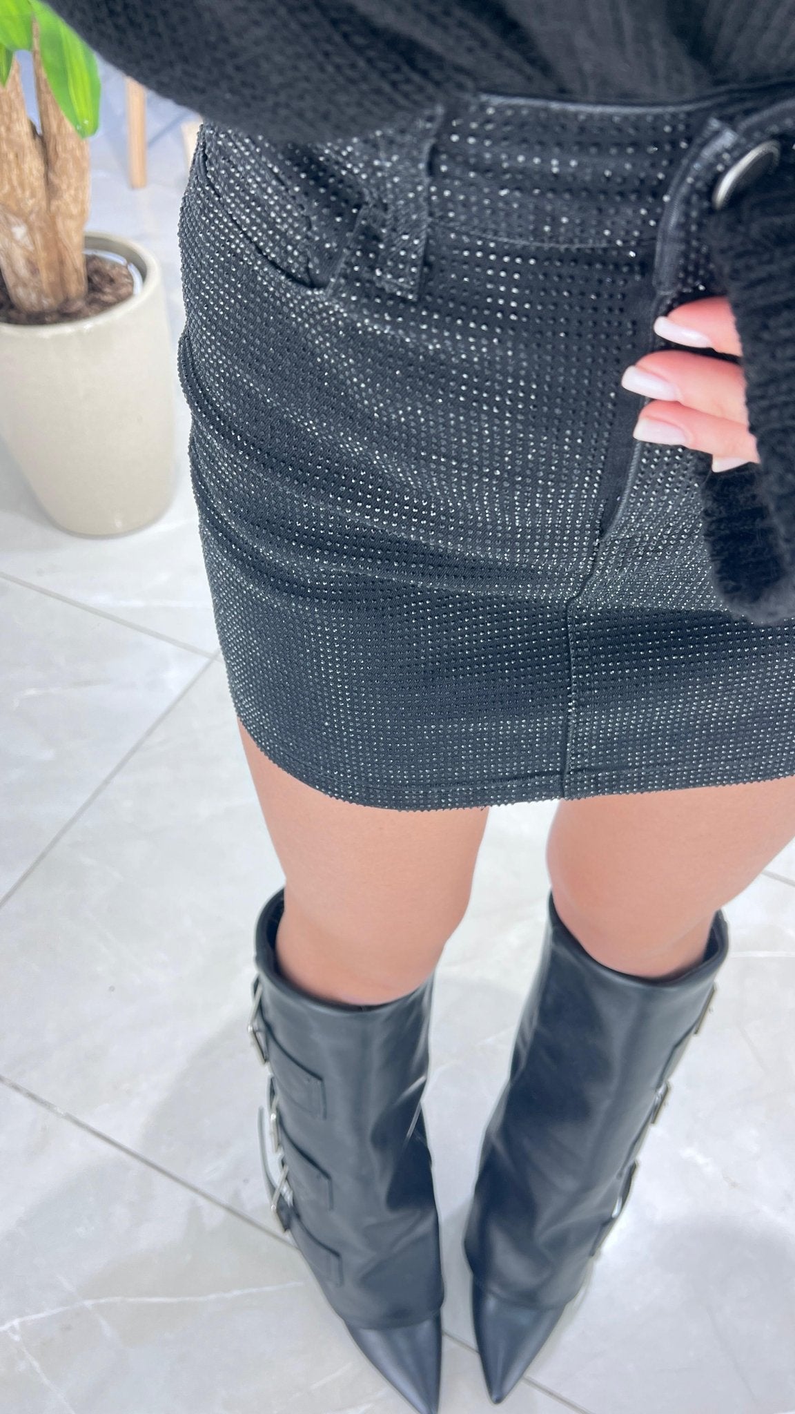 Gonna Kylie 731A - 1 (nero) - Frida Shop