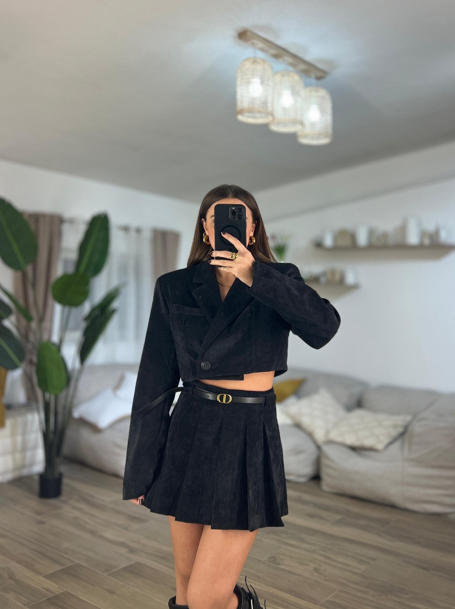 Gonna Leila 65449(nero) - Frida Shop