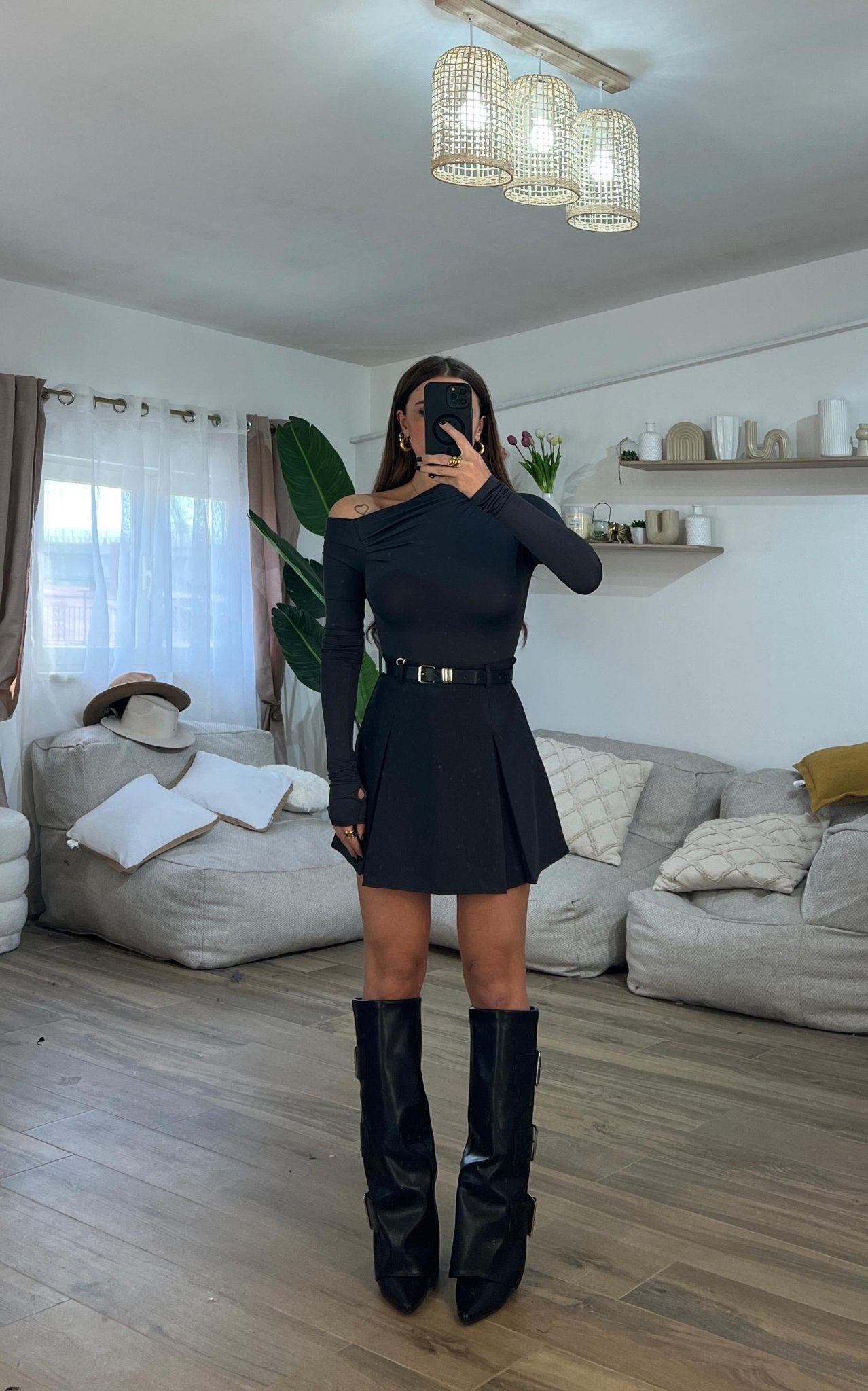 Gonna Mayra 8301(grigio) - Frida Shop