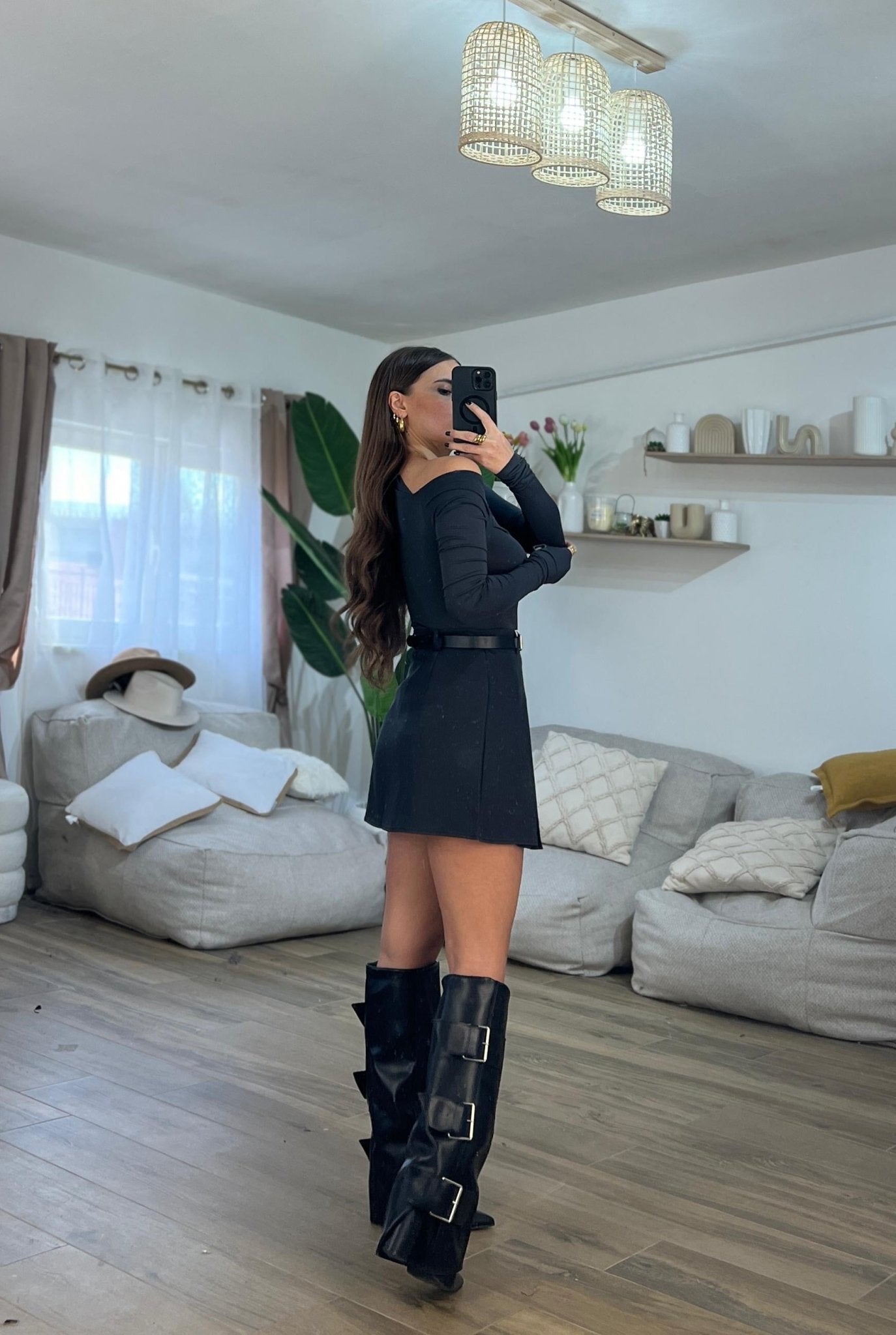 Gonna Mayra 8301(grigio) - Frida Shop