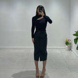 Gonna Nilufar 6206 (nero) - Frida Shop