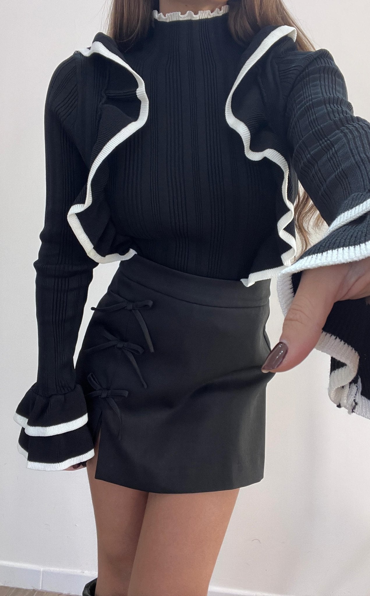 Gonna/shorts Alice 650(nero) - Frida Shop