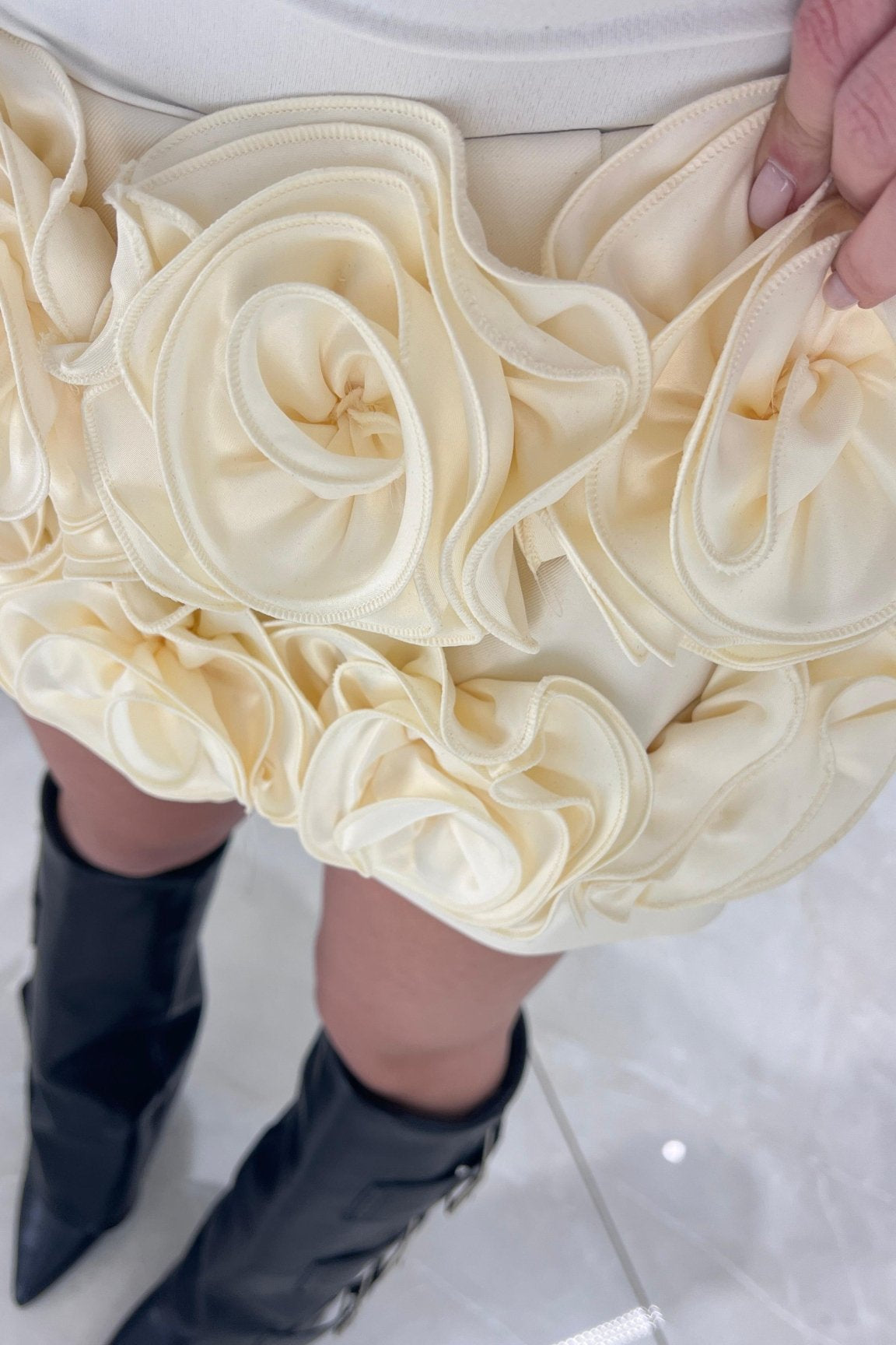 Gonna/shorts Charis 7731 (giallo) - Frida Shop