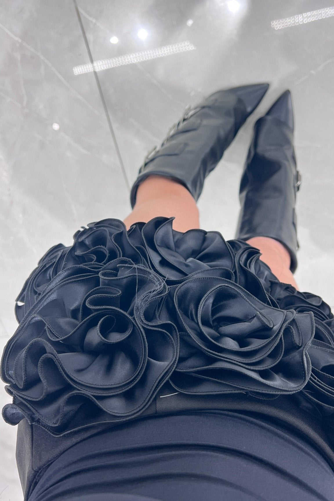 Gonna/shorts Charis 7731 (nero) - Frida Shop