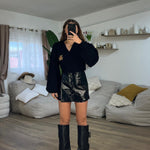 Gonna/shorts Chavi 7076 (nero) - Frida Shop
