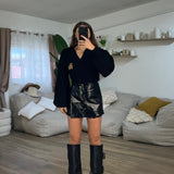 Gonna/shorts Chavi 7076 (nero) - Frida Shop