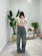 Jeans Amelia FR - 3305 - DENIM - Frida Shop