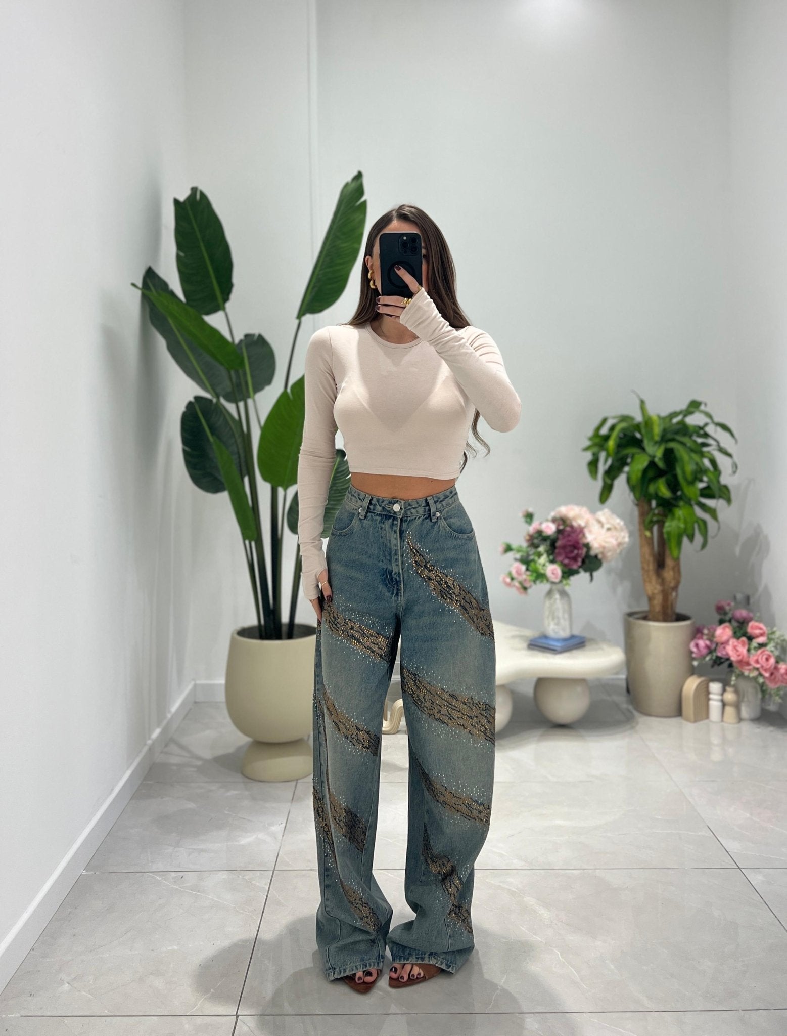 Jeans Amelia FR - 3305 - DENIM - Frida Shop