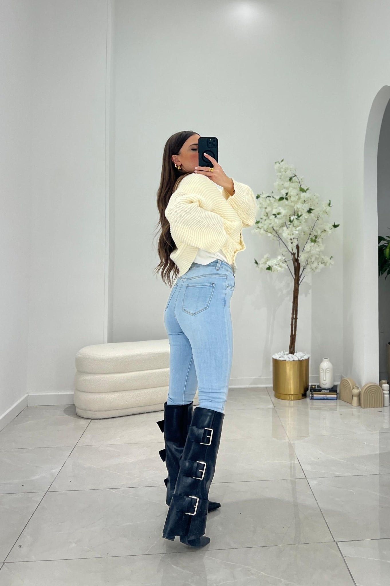 Jeans Anastacia 8251 (Denim chiaro) - Frida Shop