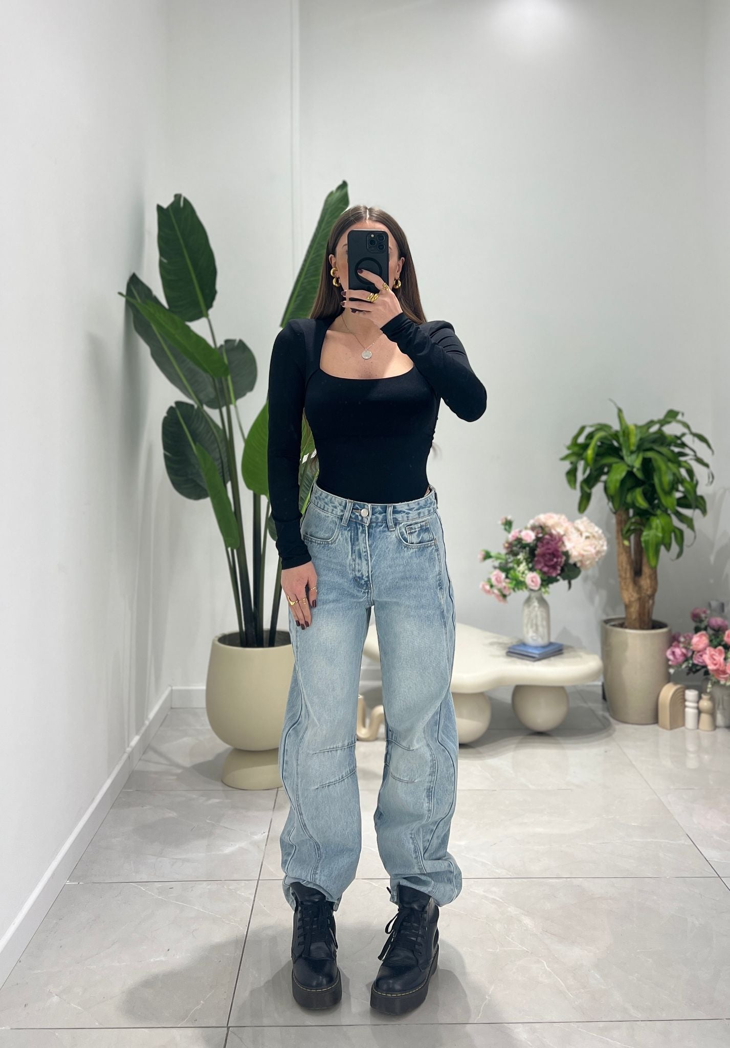 Jeans Beatrix FR - C37 - DENIM - Frida Shop