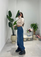 Jeans Penelope 8376 (Denim scuro) - Frida Shop
