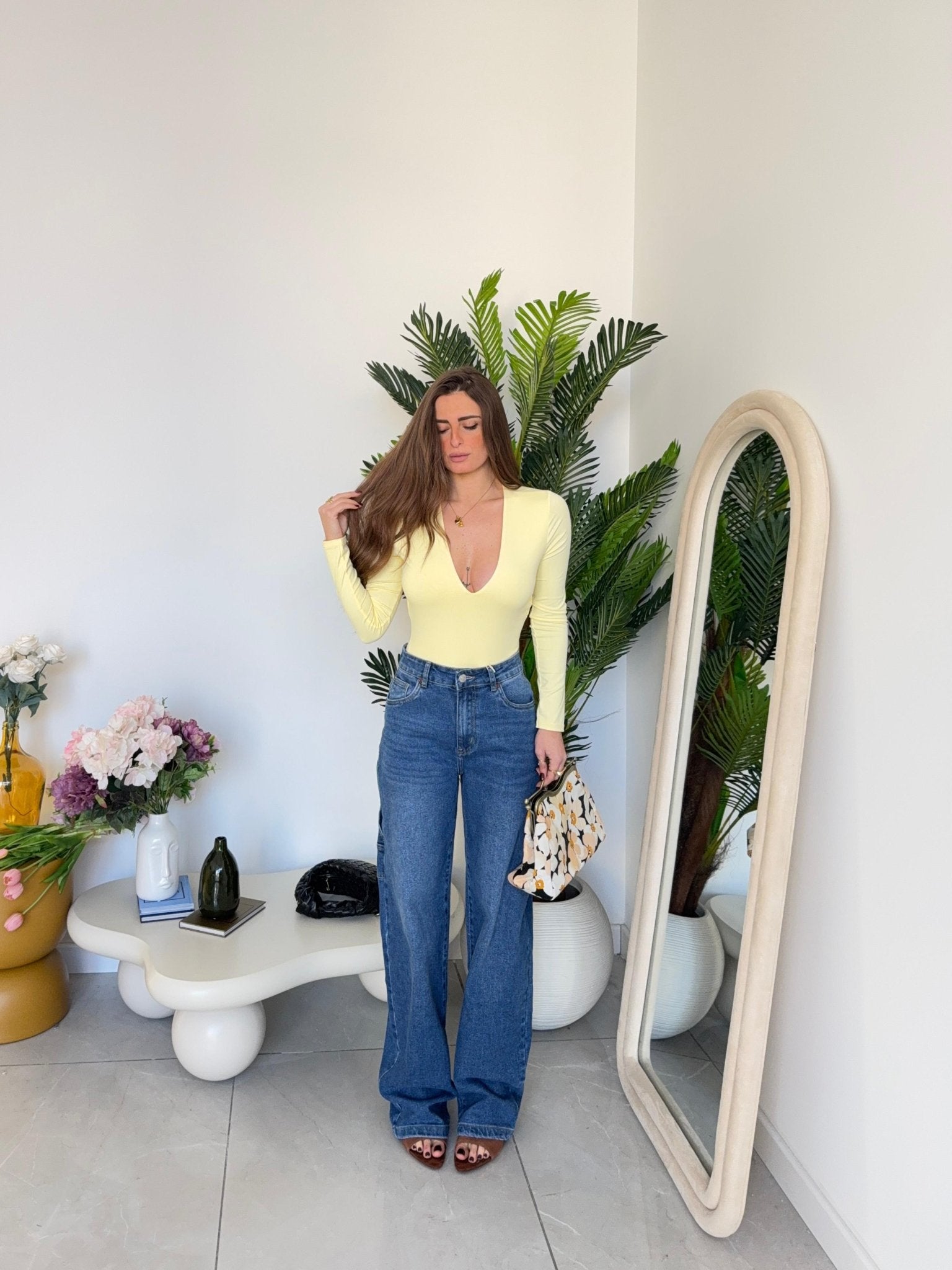 Jeans Penelope 8376 (Denim scuro) - Frida Shop