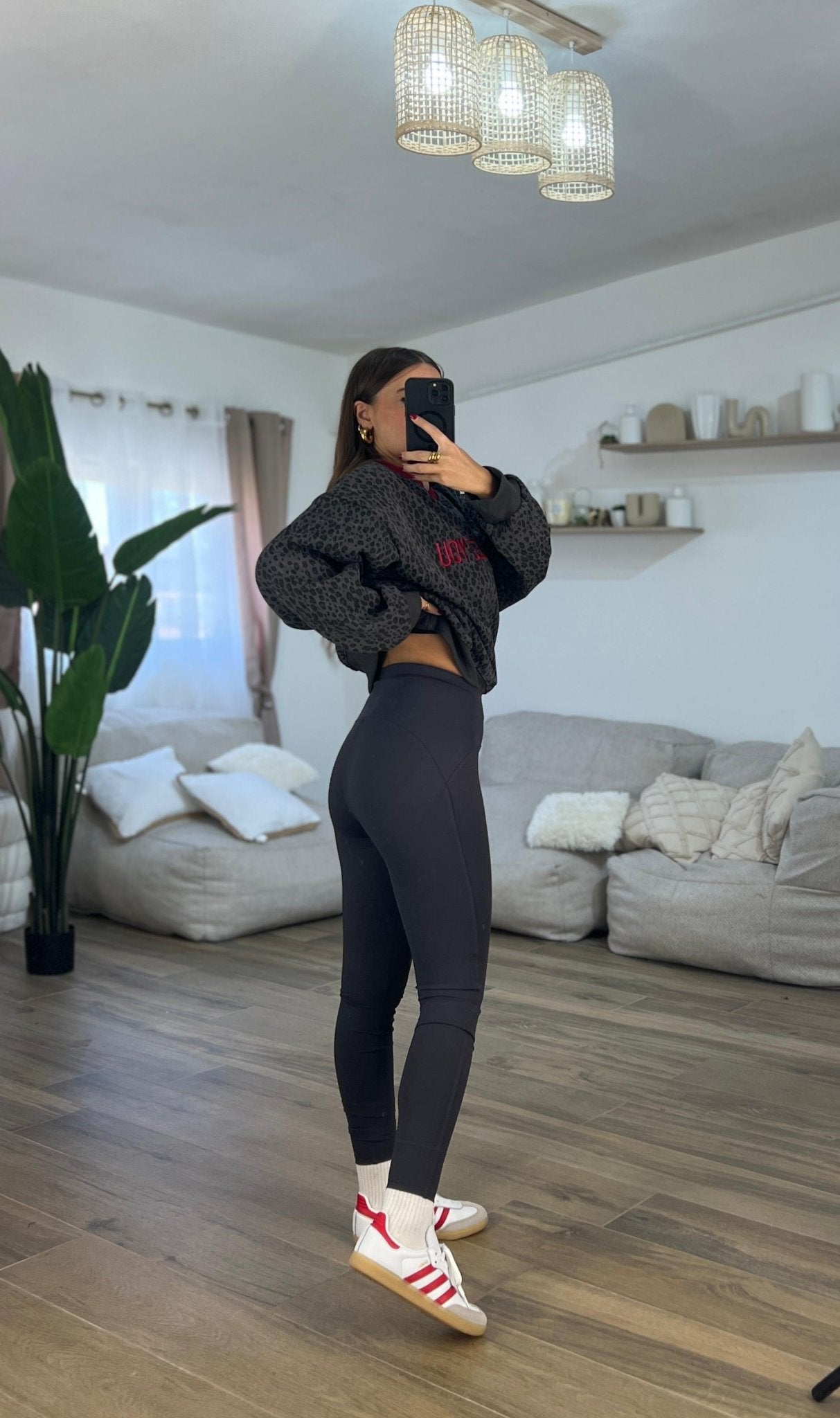 Leggings Style 517(grigio) - Frida Shop