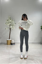 Leggings Zahira 603 - 17 (grigio) - Frida Shop