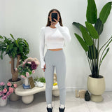 Leggings Zahira 603 - 24 (grigio) - Frida Shop