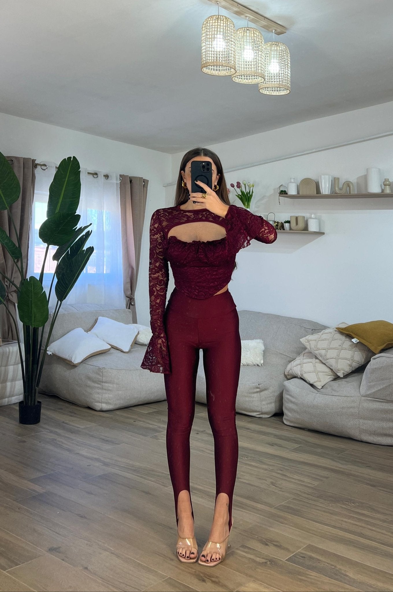 Maglia Anita 11464 (wine) - Frida Shop