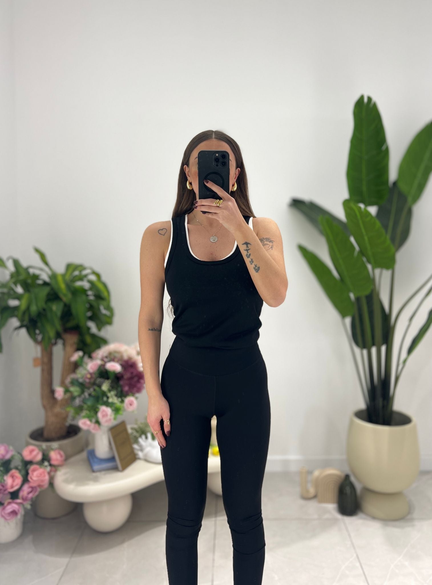 Maglia Dafne FR - 67155 - NERO - Frida Shop