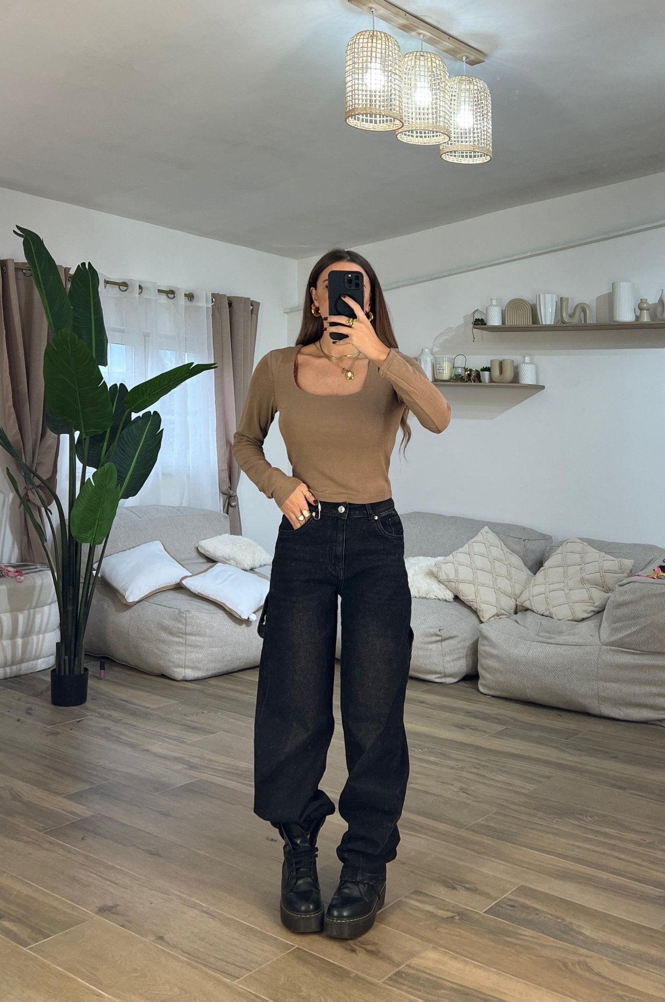 Maglia Iola 7586(camel) - Frida Shop