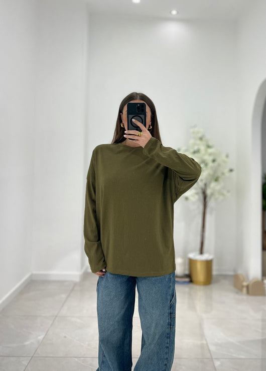 Maglia Rose 5895 (verde) - Frida Shop