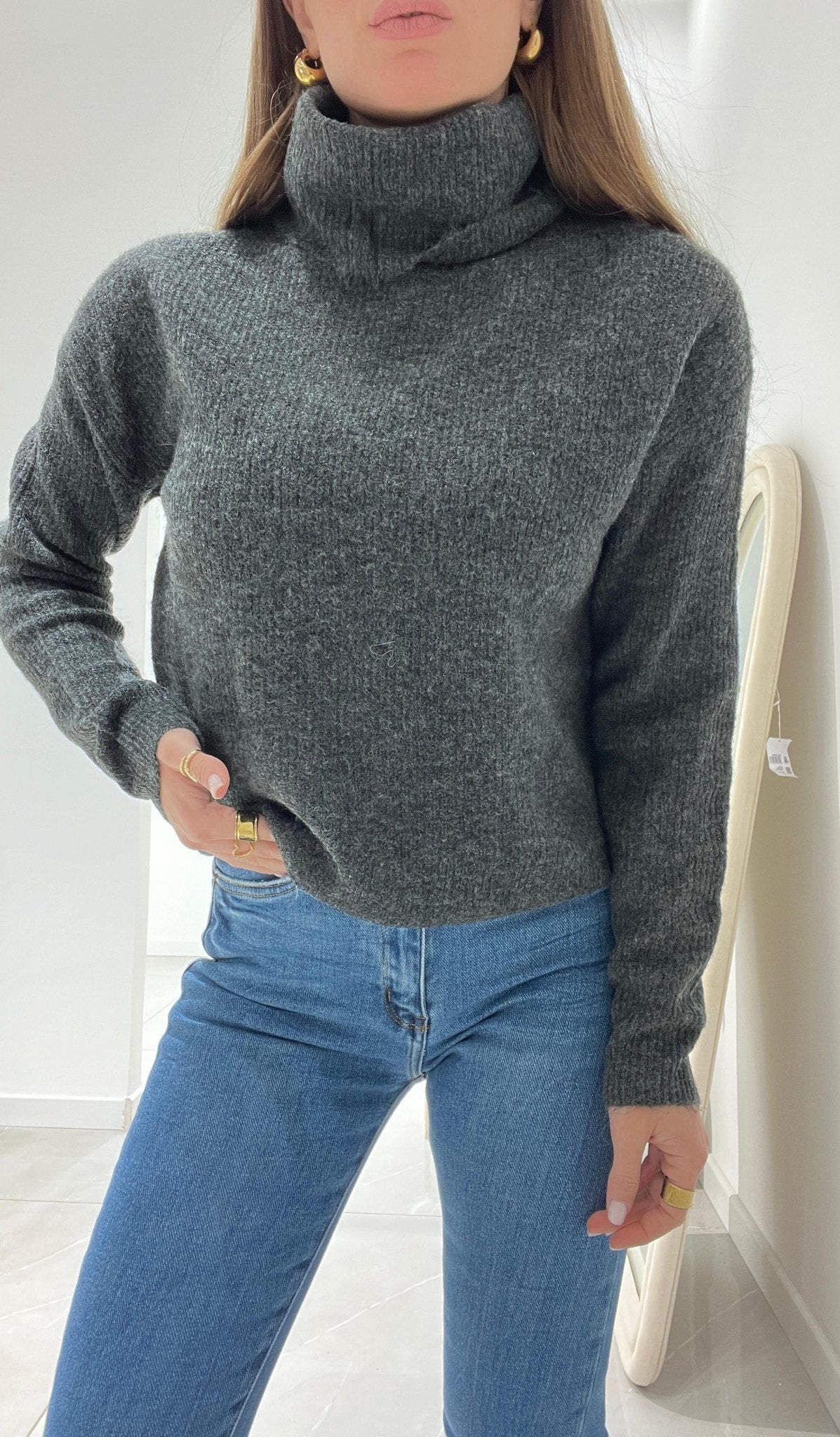 Maglioncino Betsy 8432 (grigio scuro) - Frida Shop