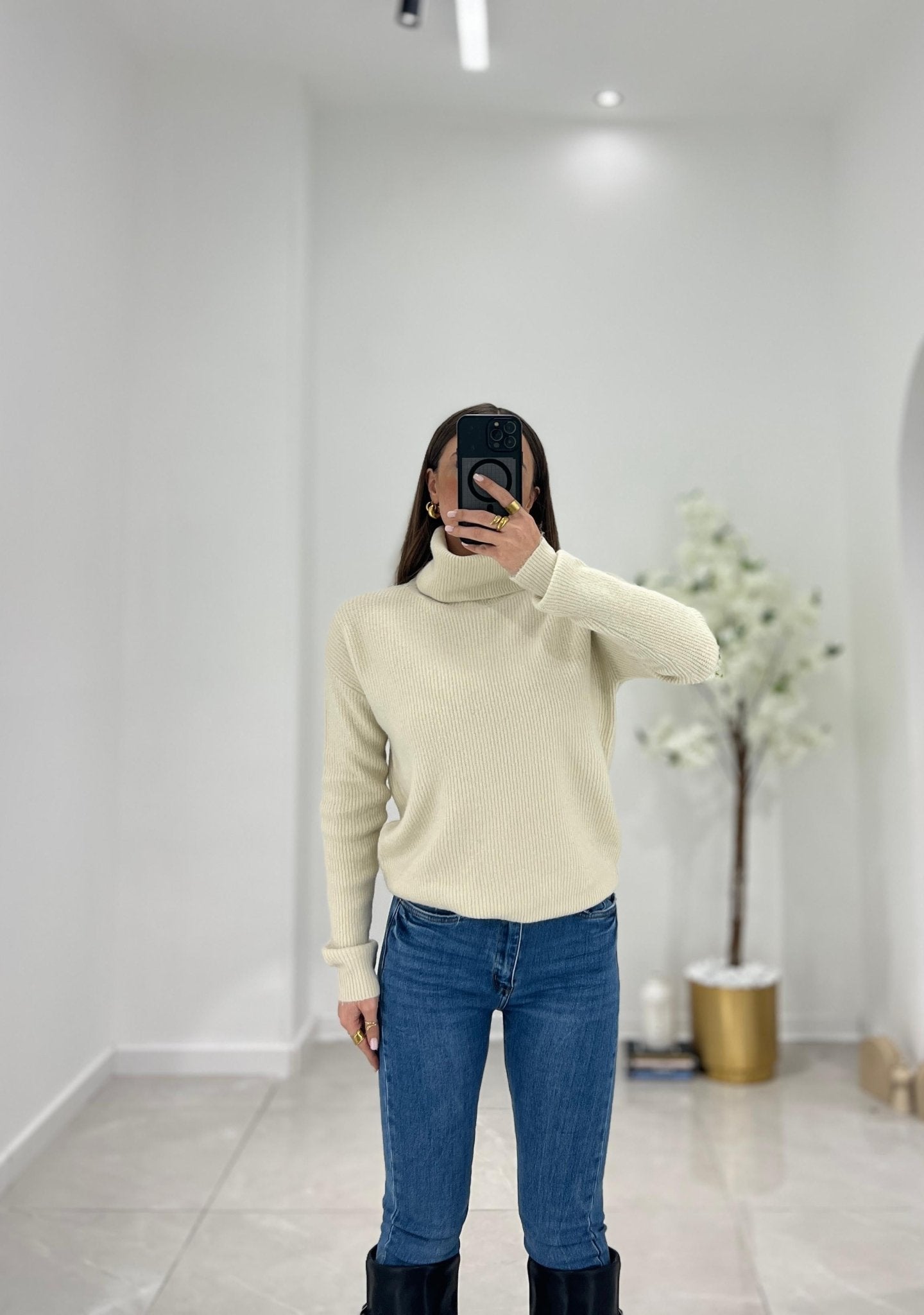 Maglioncino Betsy 8432 (panna) - Frida Shop