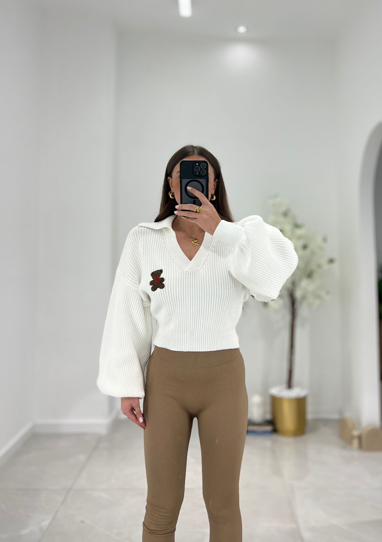 Maglioncino by Lumina 2225 (bianco) - Frida Shop