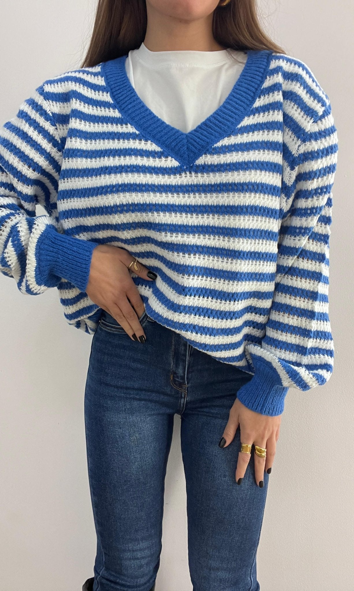 Maglioncino Nerea 665 (blu) - Frida Shop