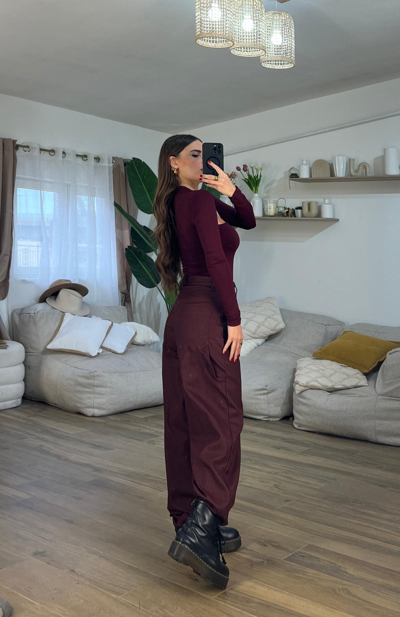 Pantalone ecopelle Jessy 8597 - Frida Shop