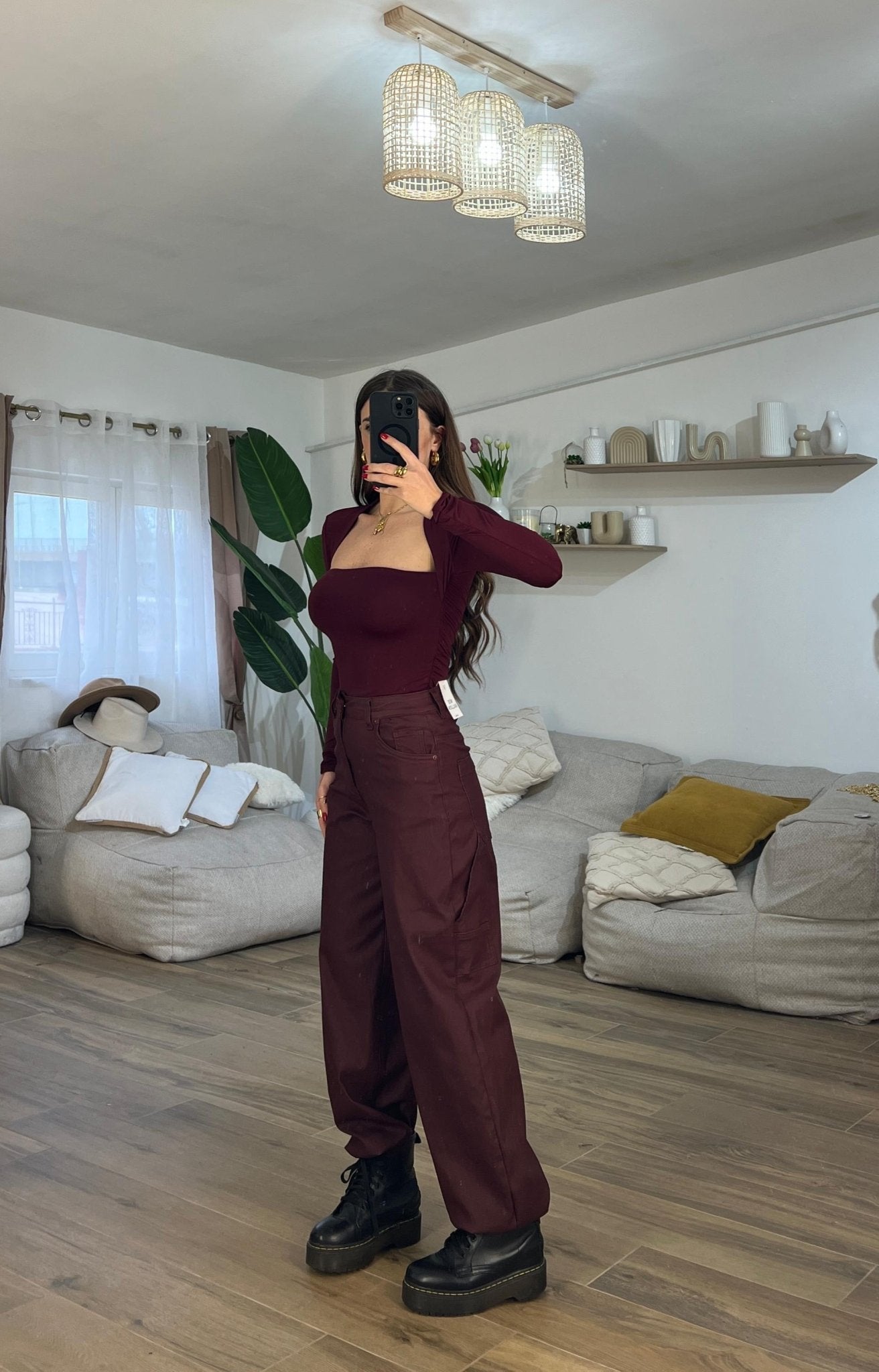 Pantalone ecopelle Jessy 8597 - Frida Shop