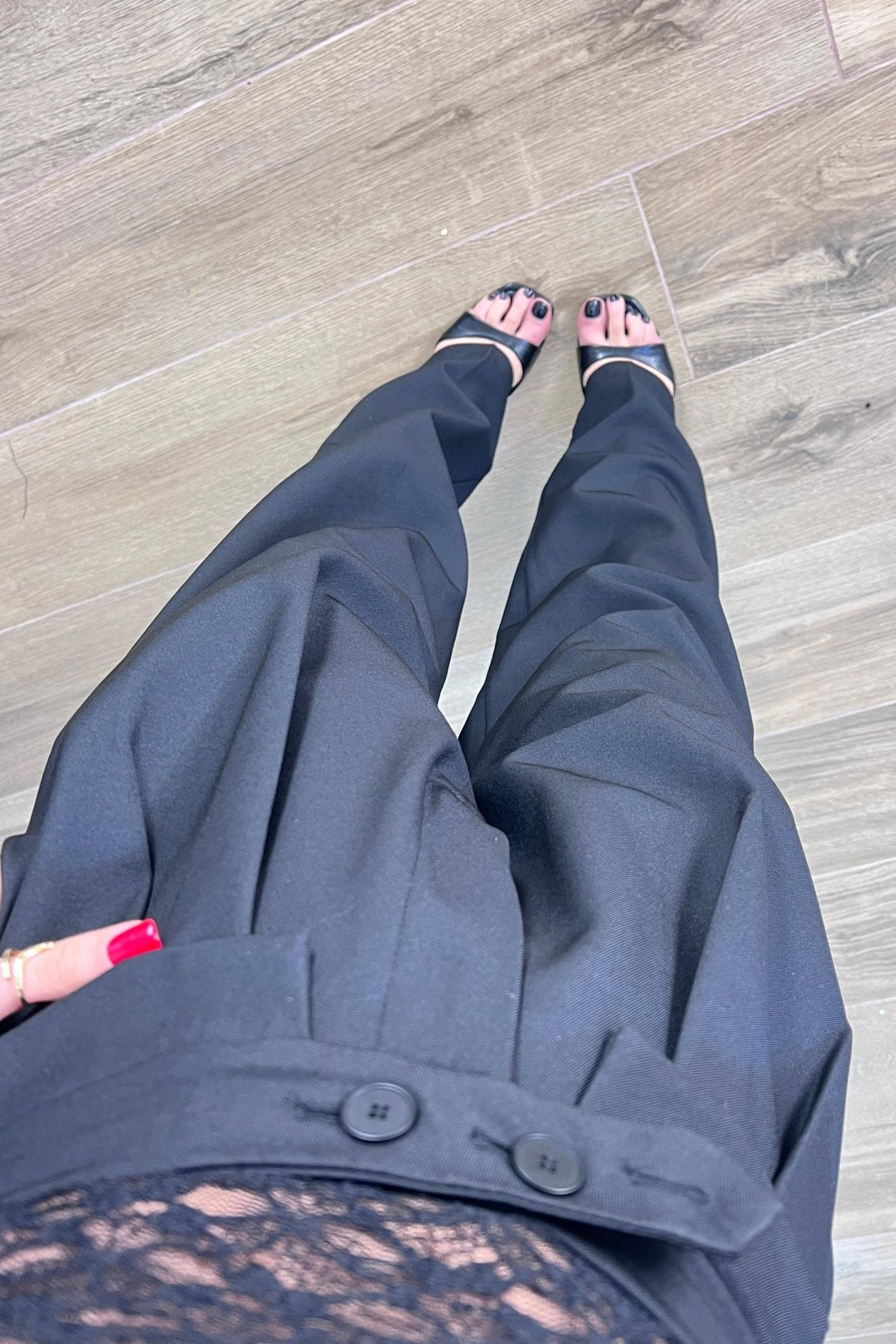 Pantalone Isabel 7329 (nero) - Frida Shop