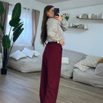 Pantalone Mireia 19208 - 130 (wine) - Frida Shop