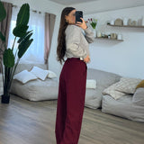 Pantalone Mireia 19208 - 130 (wine) - Frida Shop