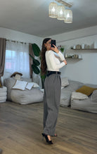 Pantalone Misha 6165 (grigio) - Frida Shop