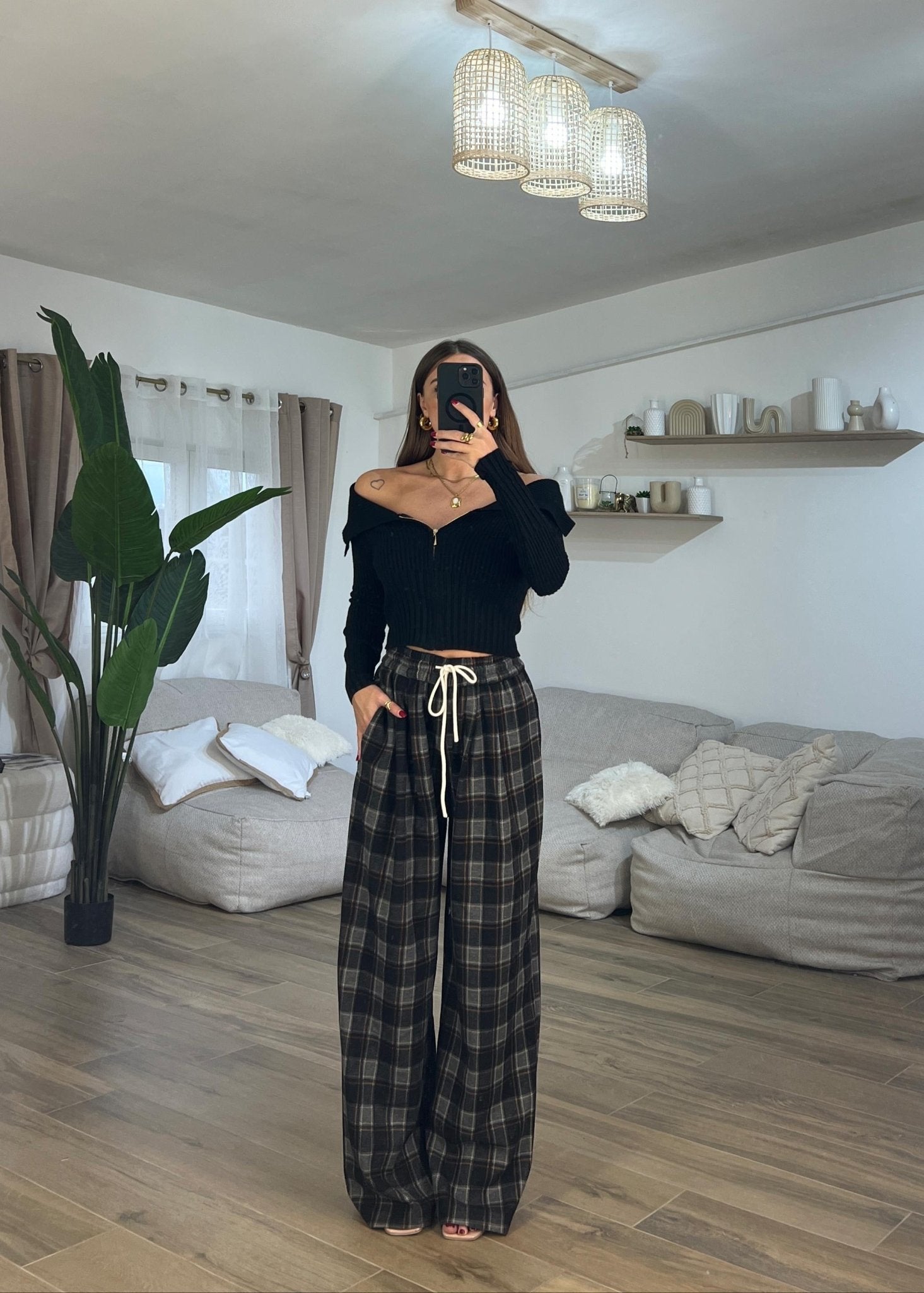 Pantalone Nyssa 17105(nero) - Frida Shop