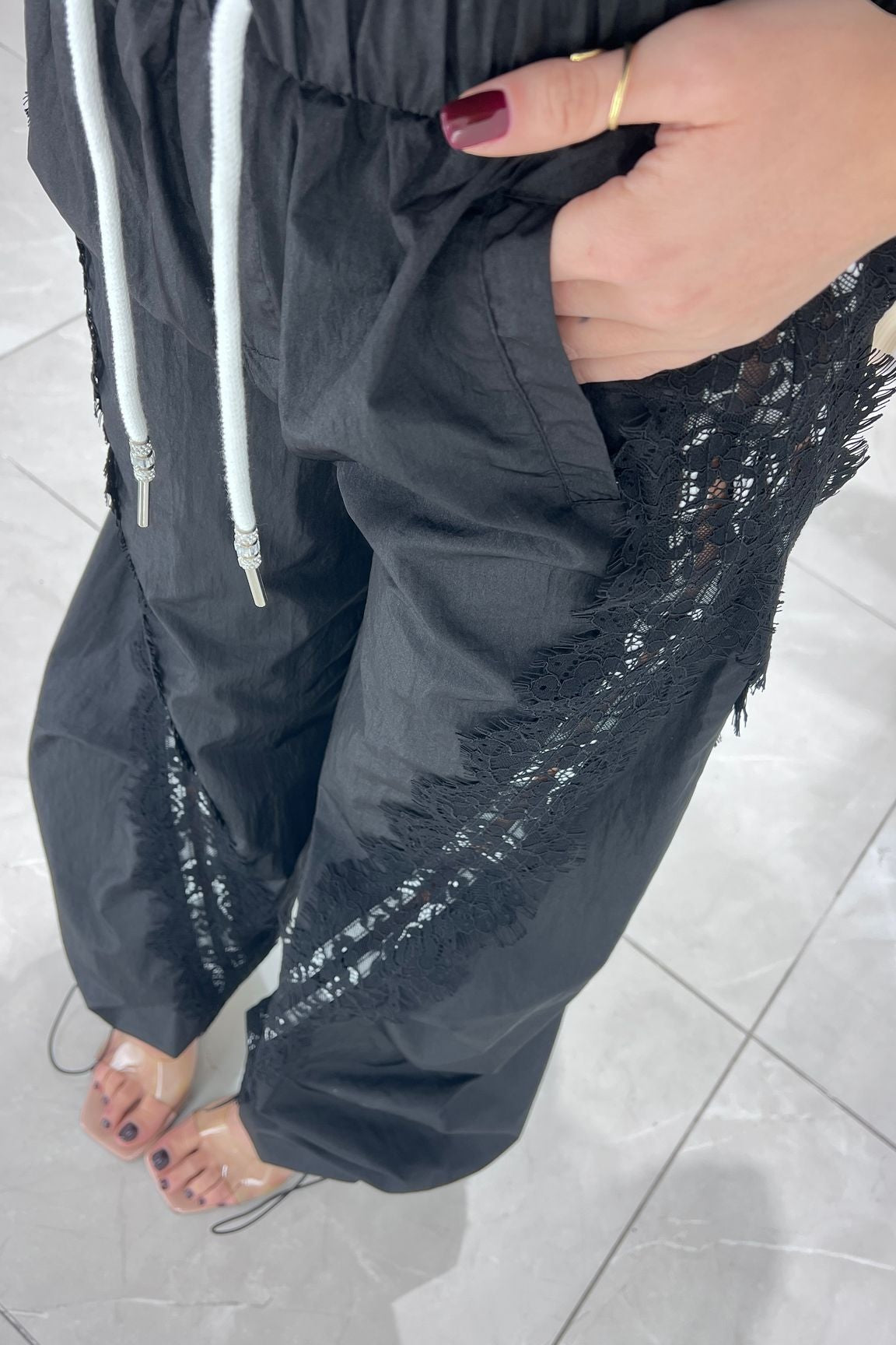 Pantalone Selene FR - 127160 - NERO - Frida Shop