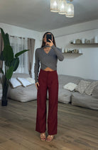 Pantalone Taylor 9147(bordeaux) - Frida Shop