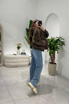 Pelliccia Bryony 120 (marrone) - Frida Shop