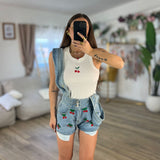 Salopette Cherry 2308 - Frida Shop