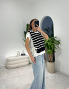 Shirt Maira 62418 (fondo nero) - Frida Shop