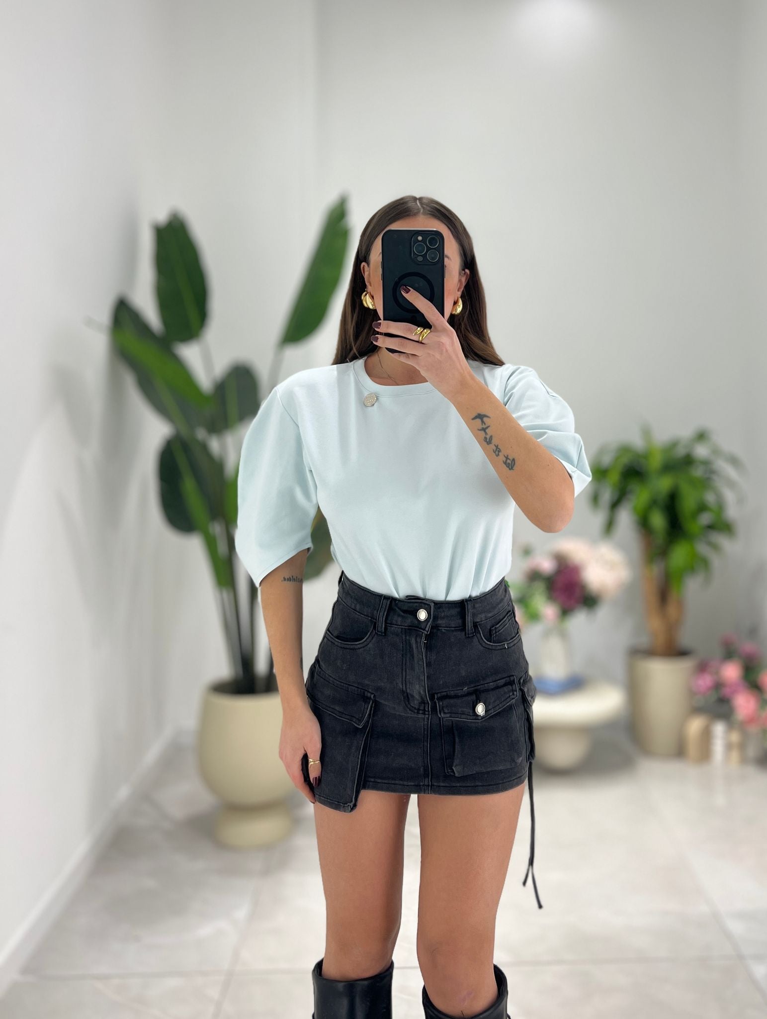 Shirt Maya 6011 - CELESTE - Frida Shop